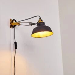 Luven Wandleuchte Gold, 1-flammig -Lampe Verkäufe luven wandleuchte h3288597 do1 7