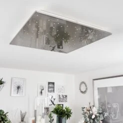 Madrier Deckenpanel LED Nickel-Matt, Weiß, 1-flammig, Fernbedienung -Lampe Verkäufe madrier deckenpanel h3655320 4