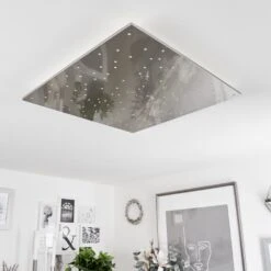 Madrier Deckenpanel LED Nickel-Matt, Weiß, 1-flammig, Fernbedienung -Lampe Verkäufe madrier deckenpanel h3655320 9