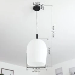 Magnano Hängeleuchte Weiß, 1-flammig -Lampe Verkäufe magnano haengeleuchte h3566404 3