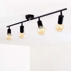 Maidford Deckenleuchte Schwarz, 4-flammig -Lampe Verkäufe maidford deckenleuchte h3357910 3