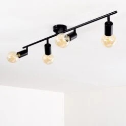 Maidford Deckenleuchte Schwarz, 4-flammig -Lampe Verkäufe maidford deckenleuchte h3357910 5