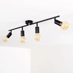 Maidford Deckenleuchte Schwarz, 4-flammig -Lampe Verkäufe maidford deckenleuchte h3357910 9