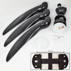 Malloa Deckenventilator LED Schwarz, 1-flammig, Fernbedienung -Lampe Verkäufe malloa deckenventilator h3590362 4