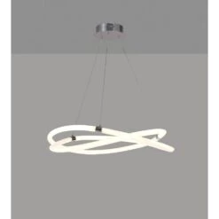 Mantra INFINITY LINE Pendelleuchte LED Chrom, Weiß, 1-flammig -Lampe Verkäufe mantra infinity line pendelleuchte 66072 2