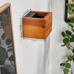 Marmorera Wandleuchte LED Naturfarben, Schwarz, 1-flammig -Lampe Verkäufe marmorera wandleuchte h3650998 3