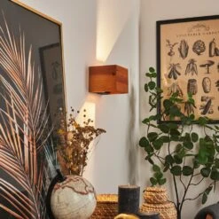 Marmorera Wandleuchte LED Naturfarben, Schwarz, 1-flammig -Lampe Verkäufe marmorera wandleuchte h3650998 8