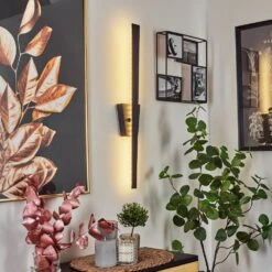 Meels Wandleuchte LED Schwarz, 1-flammig 18 Meels Wandleuchte LED Schwarz, 1-flammig -Lampe Verkäufe meels wandleuchte h3659656 6