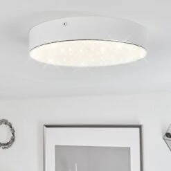 Mentque Deckenleuchte LED Weiß, 1-flammig -Lampe Verkäufe mentque deckenleuchte h3651810 8