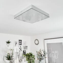 Mentque Deckenleuchte LED Silber, 1-flammig -Lampe Verkäufe mentque deckenleuchte h3651858 9