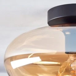 Mertola Deckenleuchte Glas 30 Cm Bernsteinfarben, 1-flammig 14 Mertola Deckenleuchte Glas 30 Cm Bernsteinfarben, 1-flammig -Lampe Verkäufe mertola deckenleuchte glas 30 cm h3822760 2