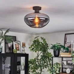 Mertola Deckenleuchte Glas 30 Cm Rauchfarben, 1-flammig -Lampe Verkäufe mertola deckenleuchte glas 30 cm h3887714 8