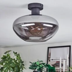 Mertola Deckenleuchte Glas 30 Cm Rauchfarben, 1-flammig -Lampe Verkäufe mertola deckenleuchte glas 30 cm h3887714 9