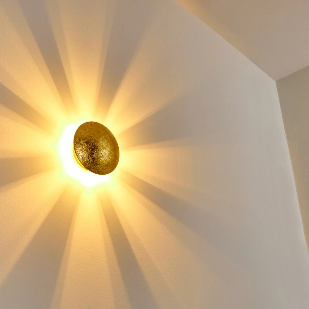 Mezia Wandleuchte Gold, 1-flammig 13 Mezia Wandleuchte Gold, 1-flammig – Bild 11