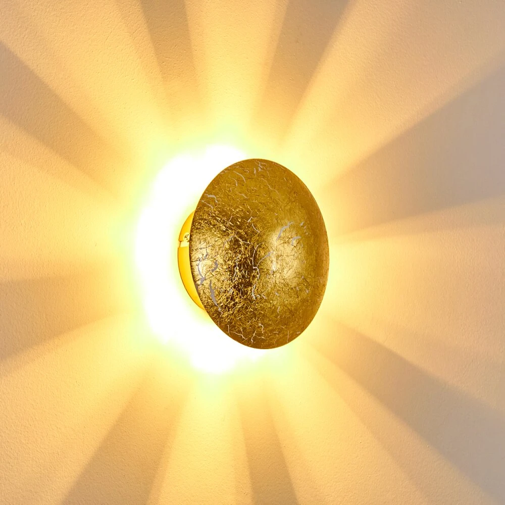 Mezia Wandleuchte Gold, 1-flammig 7 Mezia Wandleuchte Gold, 1-flammig – Bild 5