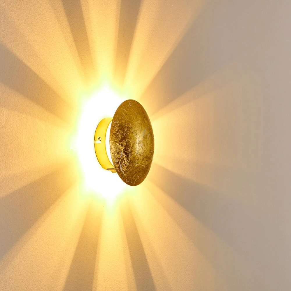 Mezia Wandleuchte Gold, 1-flammig 10 Mezia Wandleuchte Gold, 1-flammig – Bild 8