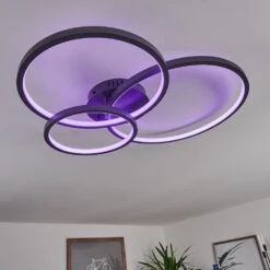 Moemoto Deckenleuchte LED Anthrazit, 1-flammig, Fernbedienung -Lampe Verkäufe moemoto deckenleuchte h3384831 10