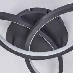 Moemoto Deckenleuchte LED Anthrazit, 1-flammig, Fernbedienung -Lampe Verkäufe moemoto deckenleuchte h3384831 2