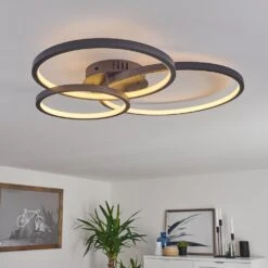 Moemoto Deckenleuchte LED Anthrazit, 1-flammig, Fernbedienung -Lampe Verkäufe moemoto deckenleuchte h3384831 6