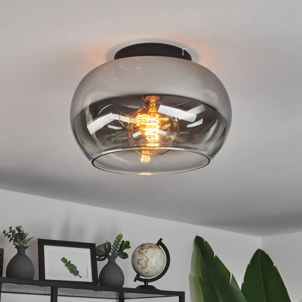 Molloy Deckenleuchte Klar, Rauchfarben, 1-flammig 13 Molloy Deckenleuchte Klar, Rauchfarben, 1-flammig – Bild 11