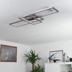 Momahaki Deckenleuchte LED Nickel-Matt, 1-flammig, Fernbedienung -Lampe Verkäufe momahaki deckenleuchte h3384732 9