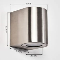 Mora Außenwandleuchte LED Edelstahl, 2-flammig -Lampe Verkäufe mora aussenwandleuchte h3384992 3