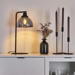 Morzine Tischleuchte Schwarz, 1-flammig -Lampe Verkäufe morzine tischleuchte h3368909 6