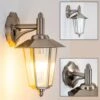 Moskau Außenwandleuchte Edelstahl, Transparent, Klar, 1-flammig -Lampe Verkäufe moskau aussenwandleuchte h406 0