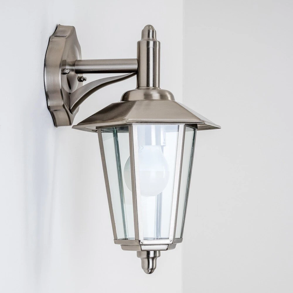 Moskau Außenwandleuchte Edelstahl, Transparent, Klar, 1-flammig 13 Moskau Außenwandleuchte Edelstahl, Transparent, Klar, 1-flammig – Bild 11