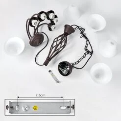 Mosquerito Hängeleuchte Rostfarben, 5-flammig -Lampe Verkäufe mosquerito haengeleuchte h3698440 4