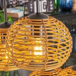 Mulstrand Hängeleuchte Naturfarben, 6-flammig -Lampe Verkäufe mulstrand haengeleuchte h9031390 5