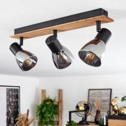 Murianette Deckenleuchte Naturfarben, Schwarz, 3-flammig -Lampe Verkäufe murianette deckenleuchte h3584958 1