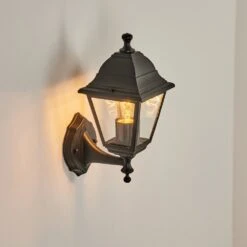 Murto Außenwandleuchte Schwarz, 1-flammig -Lampe Verkäufe murto aussenwandleuchte h3589823 3