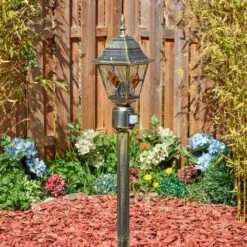 Naofe Wegeleuchte Braun, Gold, 1-flammig, Bewegungsmelder -Lampe Verkäufe naofe wegeleuchte h3969243 8