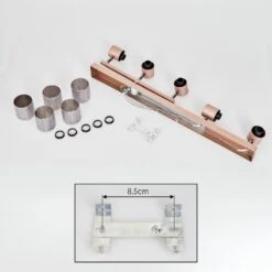 Nelar Deckenleuchte Bronze, Chrom, 5-flammig -Lampe Verkäufe nelar deckenleuchte h9000686 4