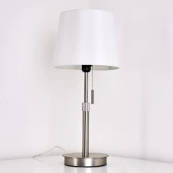 Neuville Tischleuchte Nickel-Matt, 1-flammig -Lampe Verkäufe neuville tischleuchte h3285220 do1 5