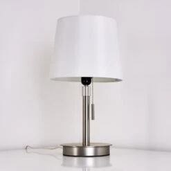 Neuville Tischleuchte Nickel-Matt, 1-flammig -Lampe Verkäufe neuville tischleuchte h3285220 do1 9