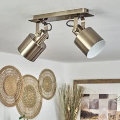 Neves Deckenleuchte Messing, 2-flammig -Lampe Verkäufe neves deckenleuchte h3621400 11