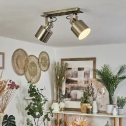 Neves Deckenleuchte Messing, 2-flammig -Lampe Verkäufe neves deckenleuchte h3621400 8