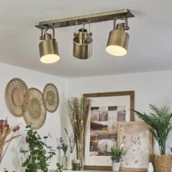 Neves Deckenleuchte Messing, 3-flammig -Lampe Verkäufe neves deckenleuchte h3622674 10