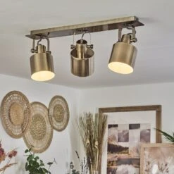 Neves Deckenleuchte Messing, 3-flammig -Lampe Verkäufe neves deckenleuchte h3622674 12