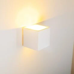 Noto Wandleuchte Weiß, 1-flammig -Lampe Verkäufe noto wandleuchte h15 8