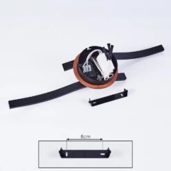 Odda Deckenleuchte LED Holzoptik, Schwarz, 2-flammig -Lampe Verkäufe odda deckenleuchte h3436950 4