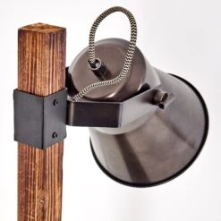 Oksbol Tischleuchte Dunkelbraun, Grau, Stahl Gebürstet, 1-flammig -Lampe Verkäufe oksbol tischleuchte h3349588 17