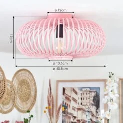 Oravi Deckenleuchte Rosa, 1-flammig -Lampe Verkäufe oravi deckenleuchte h3643259 3