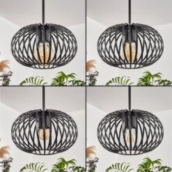 Oravi Hängeleuchte Glas 25 Cm Schwarz, 4-flammig -Lampe Verkäufe oravi haengeleuchte glas 25 cm h3722305 1