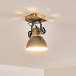 Orny Deckenleuchte Grau, 1-flammig -Lampe Verkäufe orny deckenleuchte h3288320 do1 9