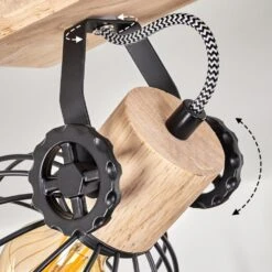 Orny Deckenleuchte Naturfarben, Schwarz, 3-flammig -Lampe Verkäufe orny deckenleuchte h3424315 2