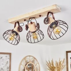Orny Deckenleuchte Naturfarben, Rostfarben, 3-flammig -Lampe Verkäufe orny deckenleuchte h3424391 11