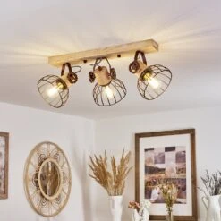 Orny Deckenleuchte Naturfarben, Rostfarben, 3-flammig -Lampe Verkäufe orny deckenleuchte h3424391 6